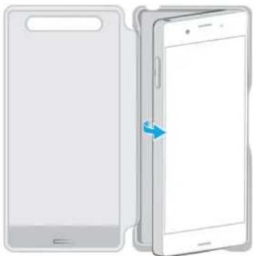SONY SCR56 - Pour retirer l'étui-support Style Cover Touch de votre téléphone - 1