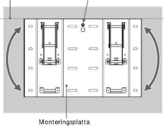 SONY SUPW1 - Steg 3: Fäst monteringsplattan på vöggen - 1