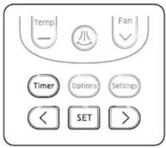 SAMSUNG AM071KNQDEH - Setting the On or Off timer - 1