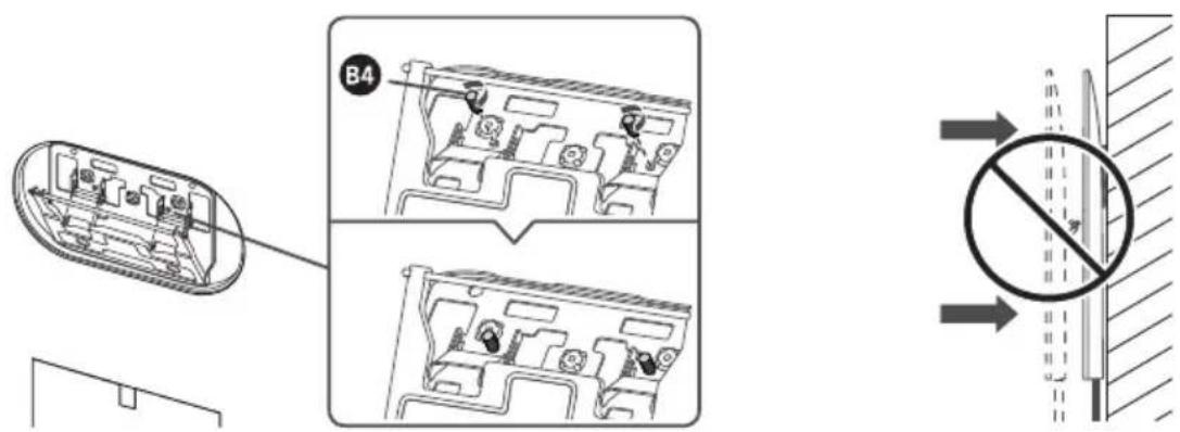 SAMSUNG WMNM25EB - Precauciones de instalación - 14