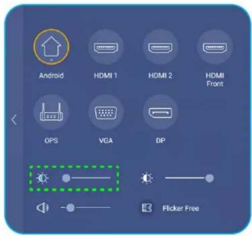 OPTOMA 3861RK - Activation de la fonction Filtre lumière bleue - 1