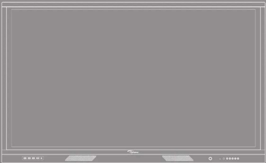OPTOMA 3861RK - Écran plat interactif - 1