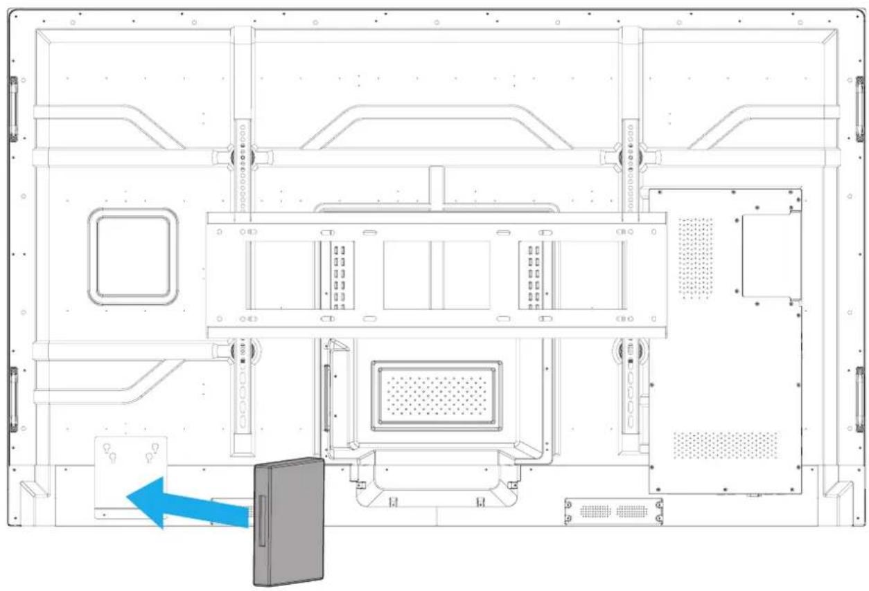 OPTOMA 3861RK - Installation d'un mini-ordinateur externe - 1