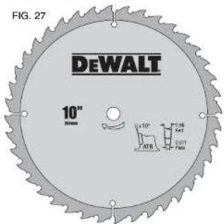 DEWALT DW744X - Hojas de Sierra - 1