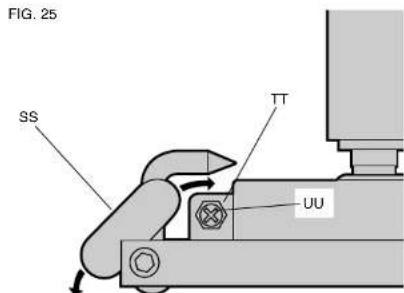 DEWALT DW744X - ALIGNING RIVING KNIFE TO BLADE (FIG. 26) - 1