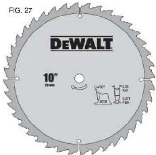 DEWALT DW744X - Saw Blades - 1