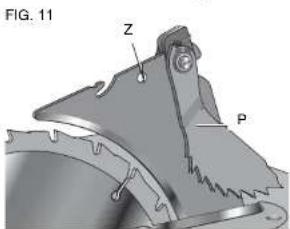 DEWALT DW744X - ANTI-KICKBACK ASSEMBLY (FIG. 11, 12) - 1