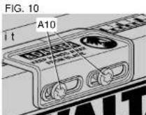 DEWALT DW744X - ADJUSTING THE RIP SCALE (FIG. 1, 10) - 1