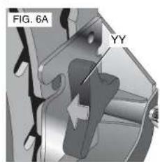 DEWALT DW744X - POSITIONING THE RIVING KNIFE (FIG. 6) - 1