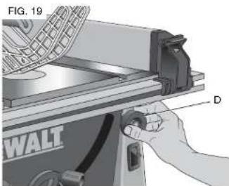 DEWALT DW744X - RIP SCALE POINTER - 2