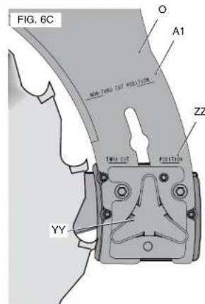 DEWALT DW744X - POSITIONING THE RIVING KNIFE (FIG. 6) - 2