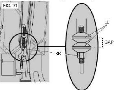 DEWALT DW744X - RAIL LOCK ADJUSTMENT (FIG.3,21) - 1