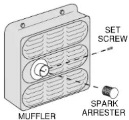 DEWALT DG6000 - SPARK ARRESTER - 3