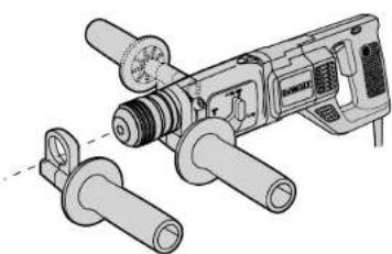 DEWALT DW567K - Poignée latérale - 1
