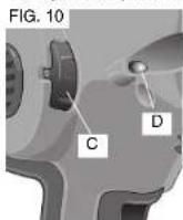 DEWALT DC619KA - Ajuste de la profundidad (Fig. 10) - 1