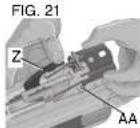 DEWALT DC619KA - Repeat above procedure for other rubber cord. TO REASSEMBLE NAILER - 2