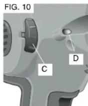 DEWALT DC617KA - Ajuste de la profundidad (Fig. 10) - 1