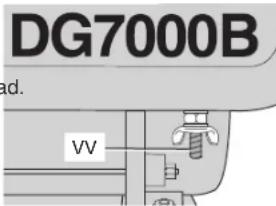 DEWALT DG3000C - Conexión a tierra del generator - 1