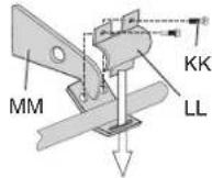 DEWALT DG3000C - Lifting Hook Assembly - 1
