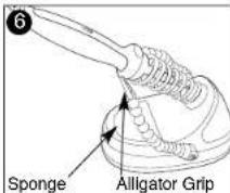 BLACK & DECKER CI500S - 3rd Hand Grippers and Sponge Fig. 6 - 2