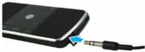MOTOROLA Motorokr EQ3 - To listen to your music using a wired connection - 1