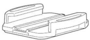 SONY HDRAS30VW - Boucle de fixation Support adhésif plat Support adhésif incurve - 2