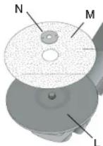 DEWALT D28493N - MOUNTING SANDING BACKING PADS - 1