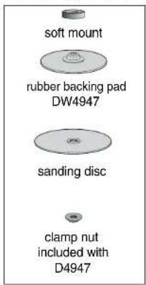 DEWALT D28493N - Sanding Discs - 1