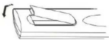 THOMSON THD315TB - Legen Sie Batterien Fern(OPTION) - 5