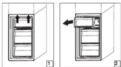 PRIVILEG PVB 486 SE - Extracción del cajón del congelador - 1