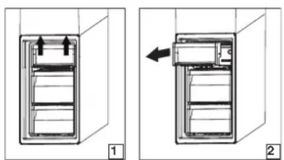 PRIVILEG PVB 486 SE - Removing the freezer drawer container - 1