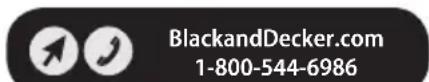 BLACK & DECKER BDEMS600 - REEMPLACEMENT Gratisuit DES ETIQUETTES - 1