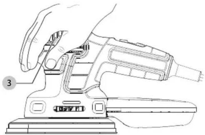BLACK & DECKER BDEMS600 - Posicion adecuada de las manos(Fig.B) - 1