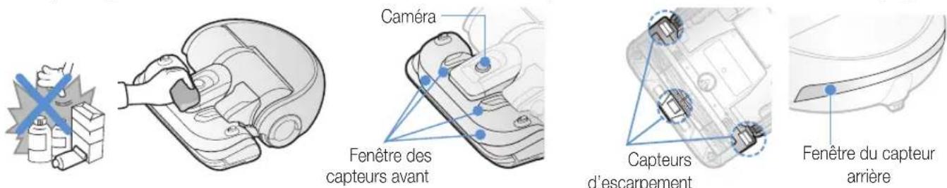 SAMSUNG SR2AK9350WK - Nettoyage des capteurs et de laamera - 1