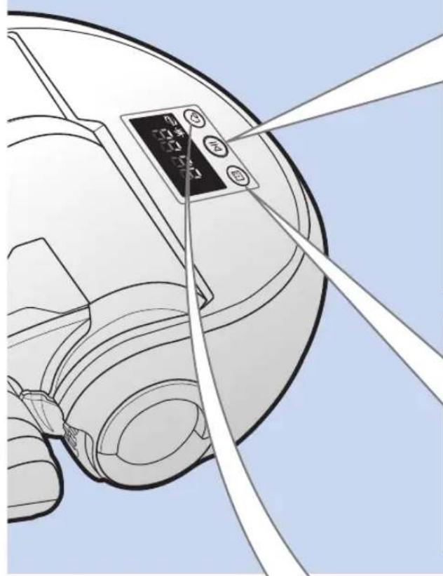 SAMSUNG SR2AK9350WK - Turning the power on/off - 2