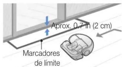 SAMSUNG SR2AK9350WK - Acerca de los marcadores de limite - 3