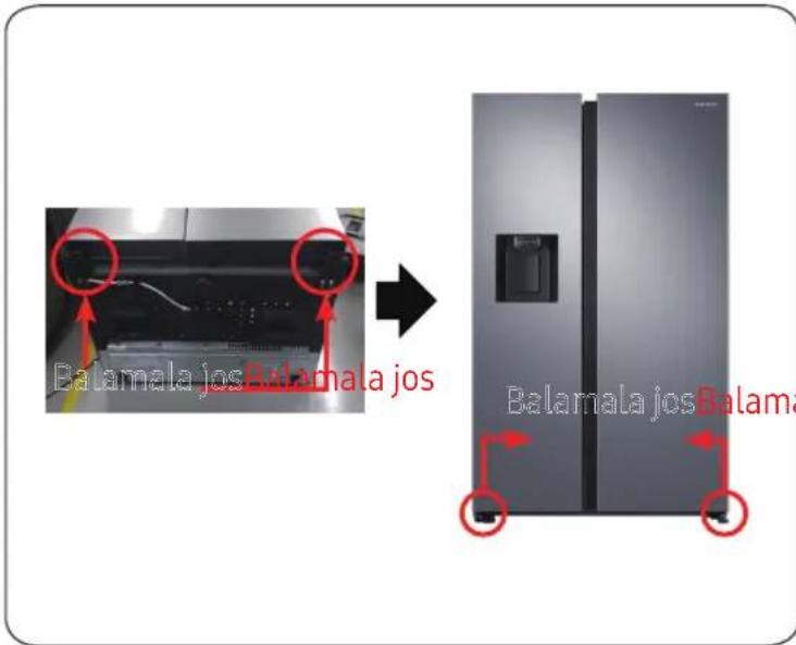 SAMSUNG RS65R5411B4 - Balama inferioară - 1
