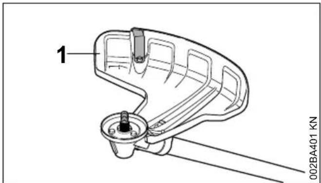 STIHL FS 311 - Utiliser le capot protecteur qui convient - 1