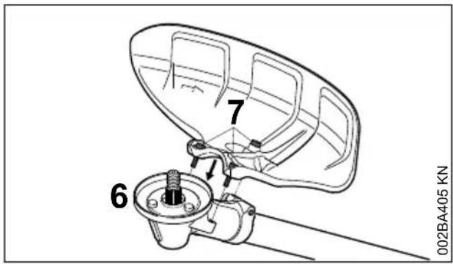 STIHL FS 311 - Schutz anbauen - 1