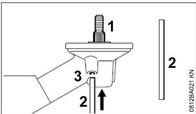STIHL FS 311 - Blocage de l'arbre - 1