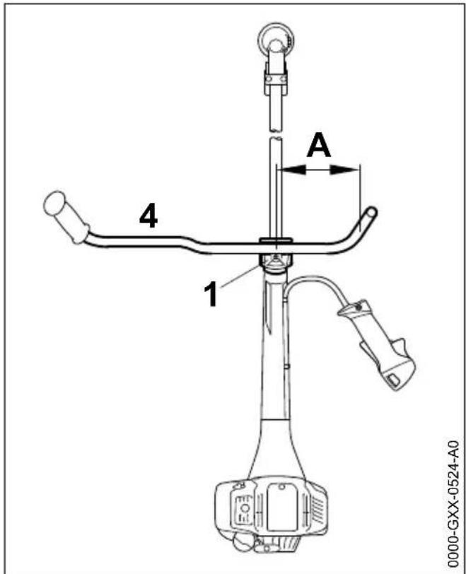 STIHL FS 311 - Montage du guidon - 2