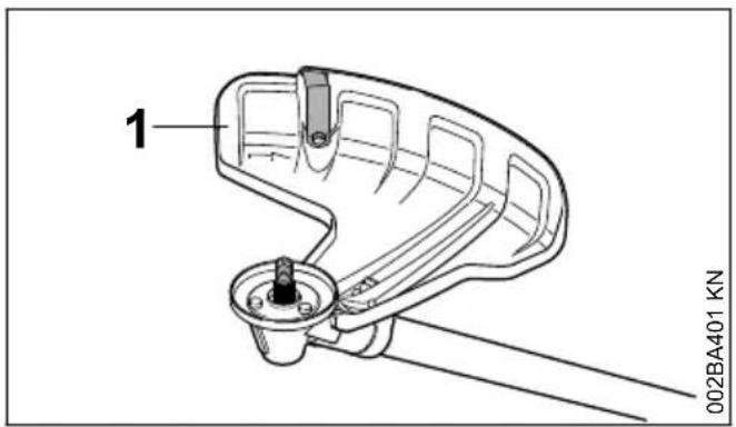 STIHL FS 311 - Beschermkappen monte- ren - 1