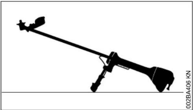 STIHL FS 311 - Pose de la machine sur le sol - 1