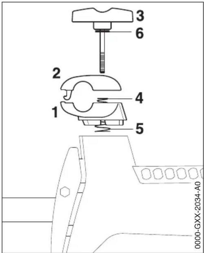 STIHL FS 311 - Zweihandgriff anbauen - 1