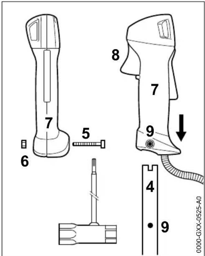 STIHL FS 311 - Montage du guidon - 3