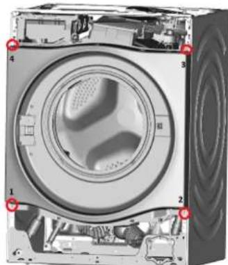 CONSTRUCTA CWD14C00 - Retirer le joint de porte - 4