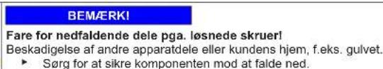 CONSTRUCTA CWD14C00 - Fjernelse af dorpakning - 5