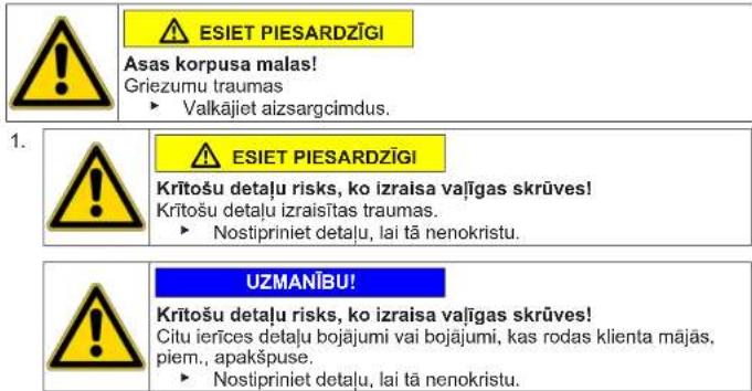 CONSTRUCTA CWD14C00 - Prieksejā panela nonemśana - 1