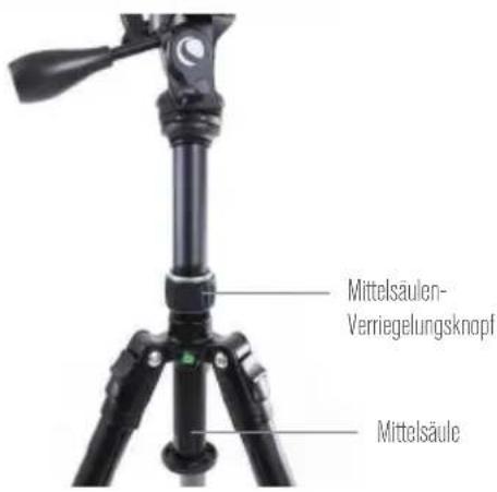 CELESTRON Hummingbird - ANPASSEN DER MITTELSÄULE - 1