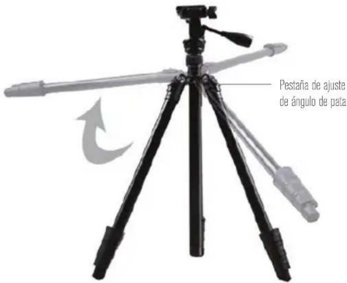 CELESTRON Hummingbird - AJUSTE DEL ÁNGULO DE LAS PATAS - 1